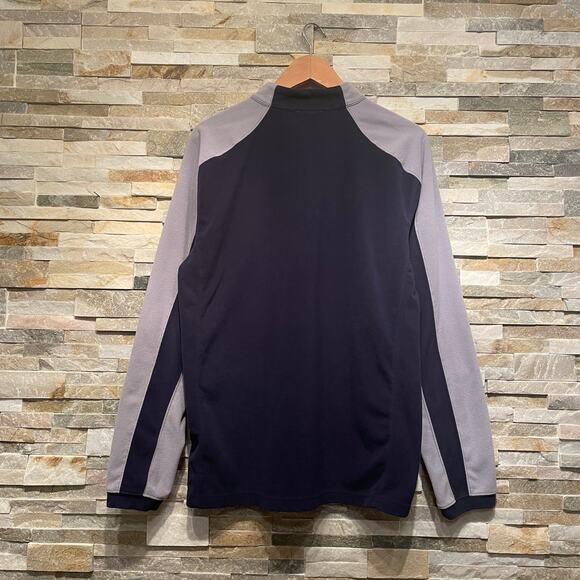 The North Face Men’s M TKA 100 Fleece Pullover | Navy Gray, Quarter Zip Light - Picture 4 of 8